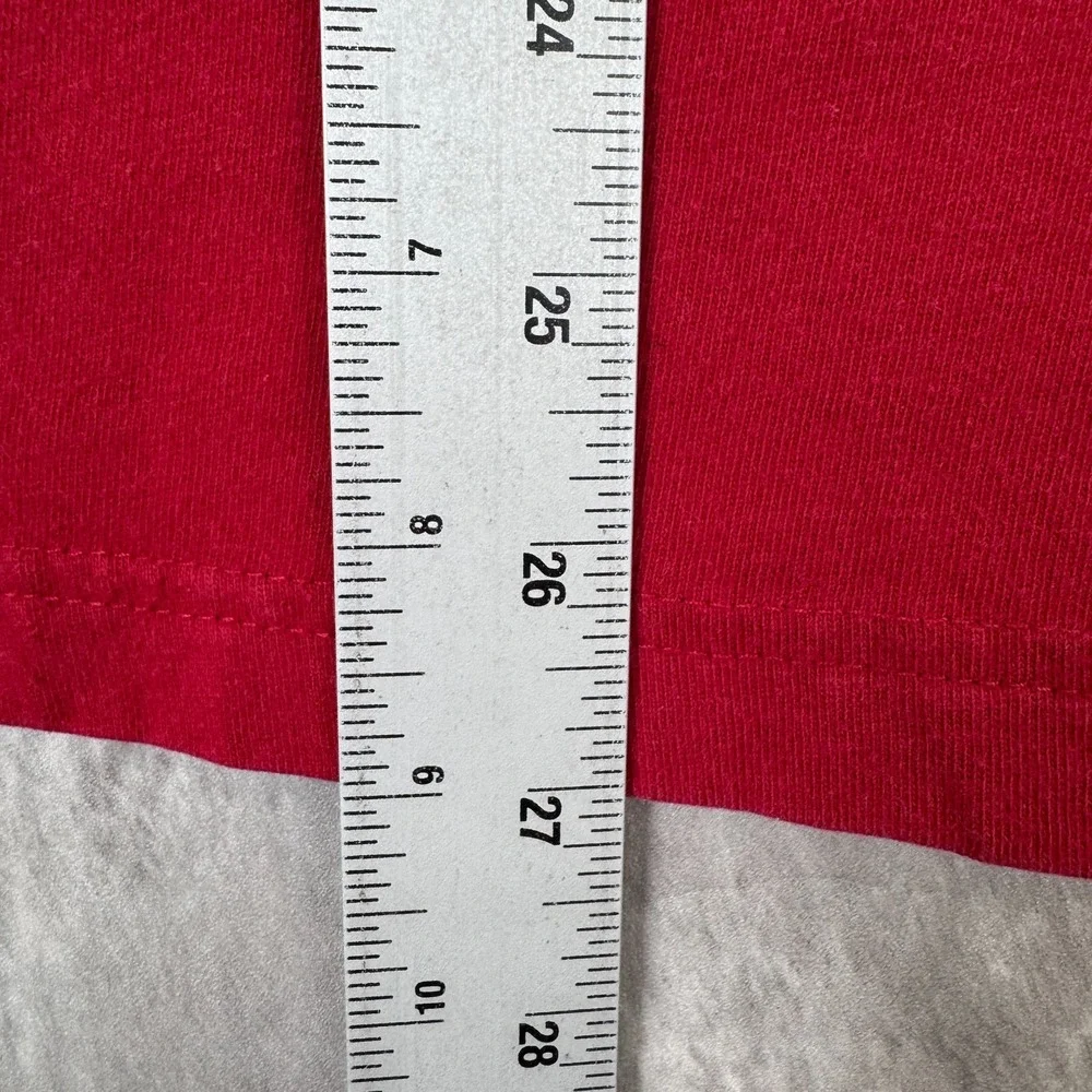 Vintage Nautica T-Shirt Mens XL Red‎ Competition Long Sleeve Surf Skate Pullover